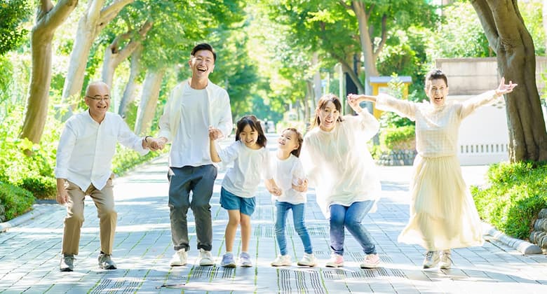 家族の為に